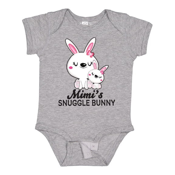 Inktastic Mimis Snuggle Bunny Easter Girls Baby Bodysuit