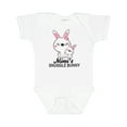 thumbnail image 1 of Inktastic Mimis Snuggle Bunny Easter Girls Baby Bodysuit, 1 of 5