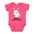 thumbnail image 1 of Inktastic Mimis Snuggle Bunny Easter Girls Baby Bodysuit, 1 of 5