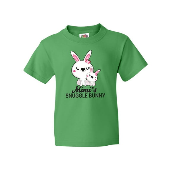 Inktastic Mimis Snuggle Bunny Easter Youth T-Shirt