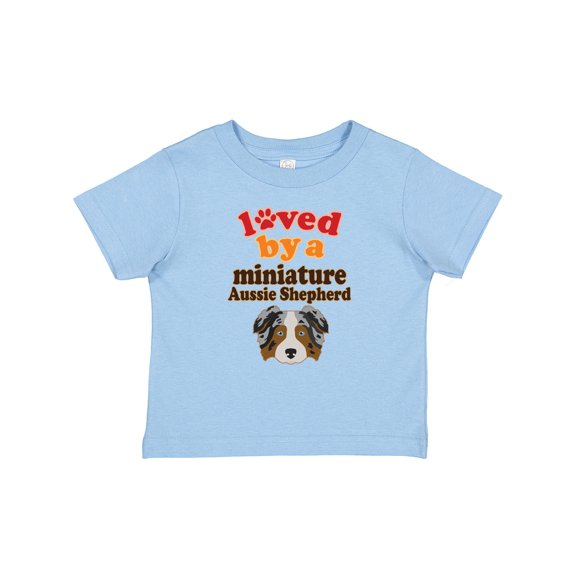 Inktastic Miniature Australian Shepherd Mini Aussie Boys or Girls Baby T-Shirt