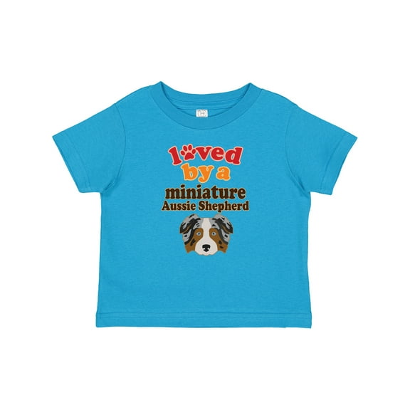 Inktastic Miniature Australian Shepherd Mini Aussie Boys or Girls Baby T-Shirt