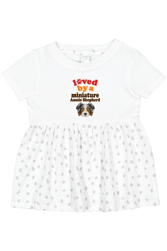 Miniature Australian Shepherd Mini Aussie Girls Baby Dress