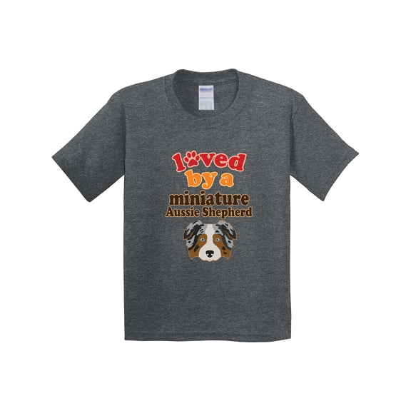 Inktastic Miniature Australian Shepherd Mini Aussie Youth T-Shirt