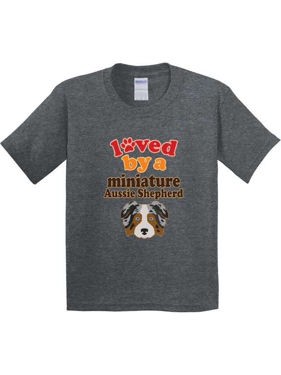 Miniature Australian Shepherd Mini Aussie Youth T-Shirt