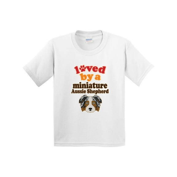 Inktastic Miniature Australian Shepherd Mini Aussie Youth T-Shirt