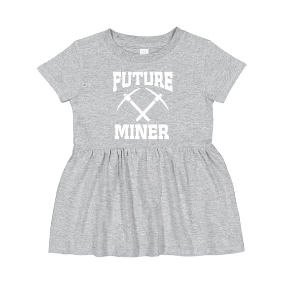 Inktastic Mining Future Miner Girls Baby Dress