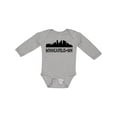 thumbnail image 1 of Inktastic Minneapolis Minnesota City Skyline Boys or Girls Long Sleeve Baby Bodysuit, 1 of 5