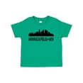 thumbnail image 1 of Inktastic Minneapolis Minnesota City Skyline Boys or Girls Toddler T-Shirt, 1 of 5