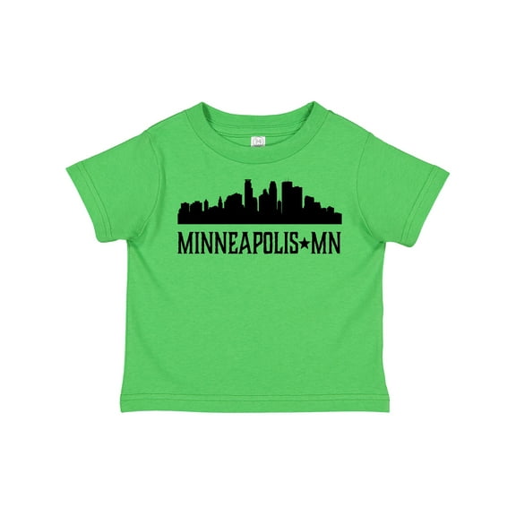 Inktastic Minneapolis Minnesota City Skyline Boys or Girls Toddler T-Shirt