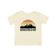 thumbnail image 1 of Inktastic Minneapolis Minnesota Skyline Retro Sunset Boys or Girls Baby T-Shirt, 1 of 5