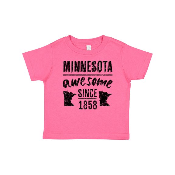 Inktastic Minnesota Awesome Since 1858 Boys or Girls Baby T-Shirt