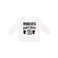 thumbnail image 1 of Inktastic Minnesota Awesome Since 1858 Boys or Girls Long Sleeve Toddler T-Shirt, 1 of 5