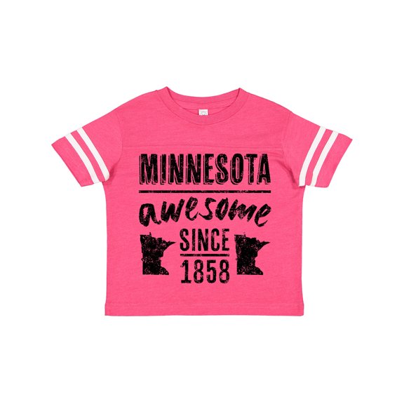 Inktastic Minnesota Awesome Since 1858 Boys or Girls Toddler T-Shirt