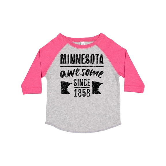 Inktastic Minnesota Awesome Since 1858 Boys or Girls Toddler T-Shirt