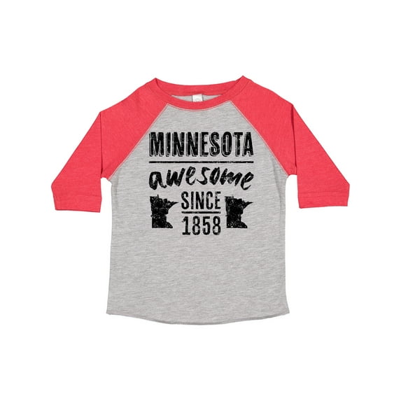 Inktastic Minnesota Awesome Since 1858 Boys or Girls Toddler T-Shirt