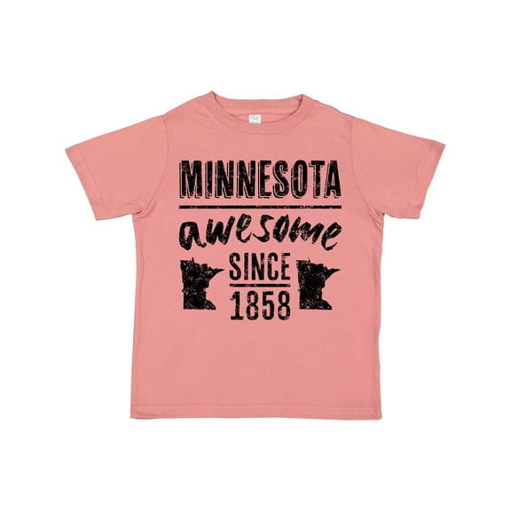 Inktastic Minnesota Awesome Since 1858 Boys or Girls Toddler T-Shirt