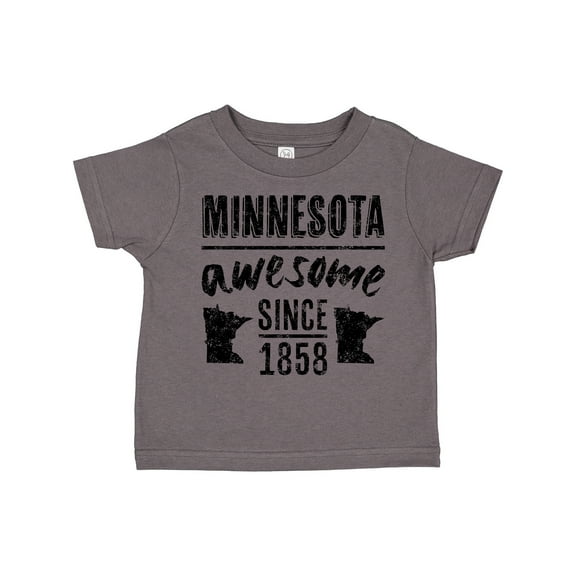 Inktastic Minnesota Awesome Since 1858 Boys or Girls Toddler T-Shirt