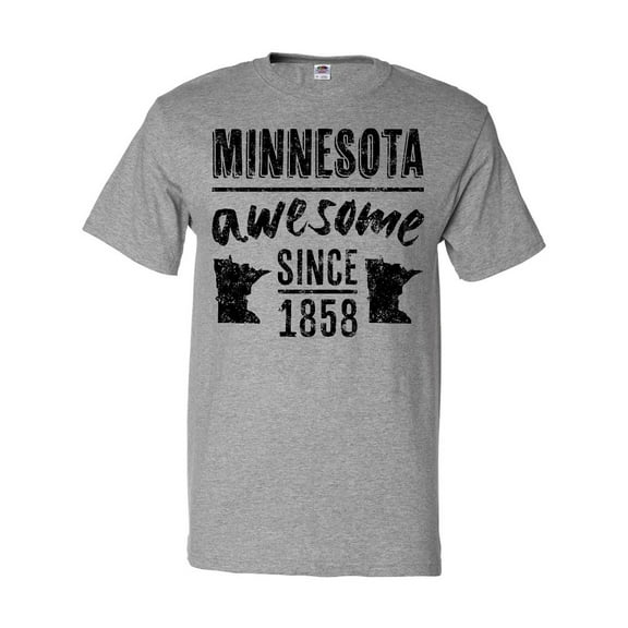 Inktastic Minnesota Awesome Since 1858 T-Shirt