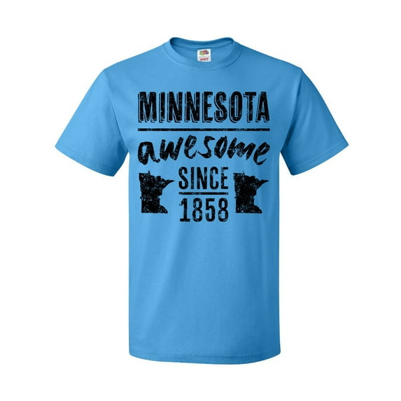 Inktastic Minnesota Awesome Since 1858 T-Shirt