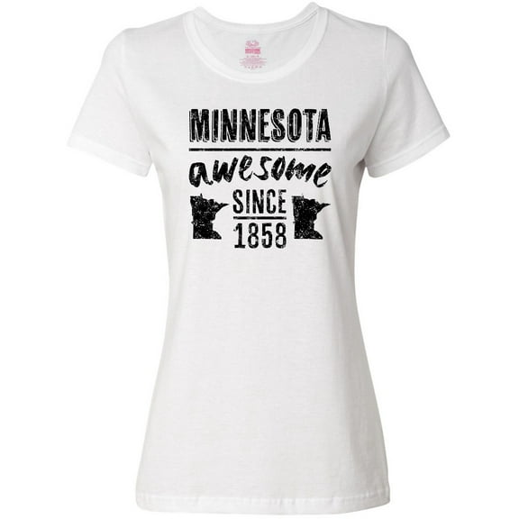 Inktastic Minnesota Awesome Since 1858 Women's T-Shirt