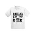 thumbnail image 1 of Inktastic Minnesota Awesome Since 1858 Youth T-Shirt, 1 of 5