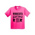 thumbnail image 1 of Inktastic Minnesota Awesome Since 1858 Youth T-Shirt, 1 of 5