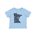 thumbnail image 1 of Inktastic Minnesota Silhouette Mandala Boys or Girls Baby T-Shirt, 1 of 5