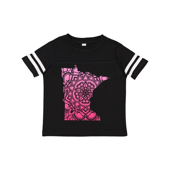 Inktastic Minnesota Silhouette Mandala Boys or Girls Toddler T-Shirt