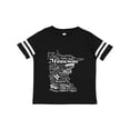 thumbnail image 1 of Inktastic Minnesota State Word Salad Boys or Girls Toddler T-Shirt, 1 of 5