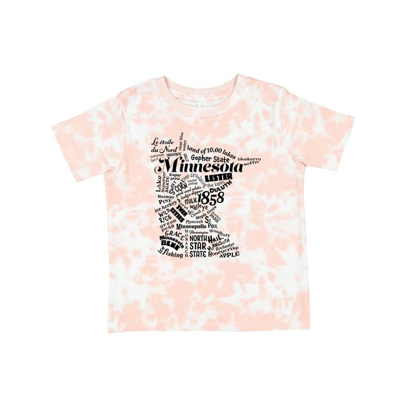 Inktastic Minnesota State Word Salad Boys or Girls Toddler T-Shirt