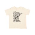 thumbnail image 1 of Inktastic Minnesota State Word Salad Boys or Girls Toddler T-Shirt, 1 of 5
