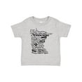 thumbnail image 1 of Inktastic Minnesota State Word Salad Boys or Girls Toddler T-Shirt, 1 of 5