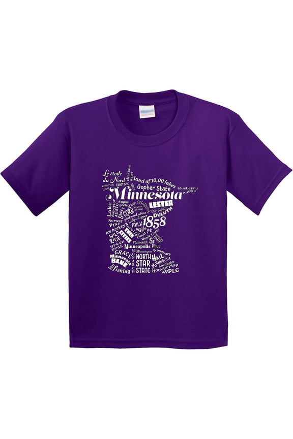 Minnesota State Word Salad Youth T-Shirt