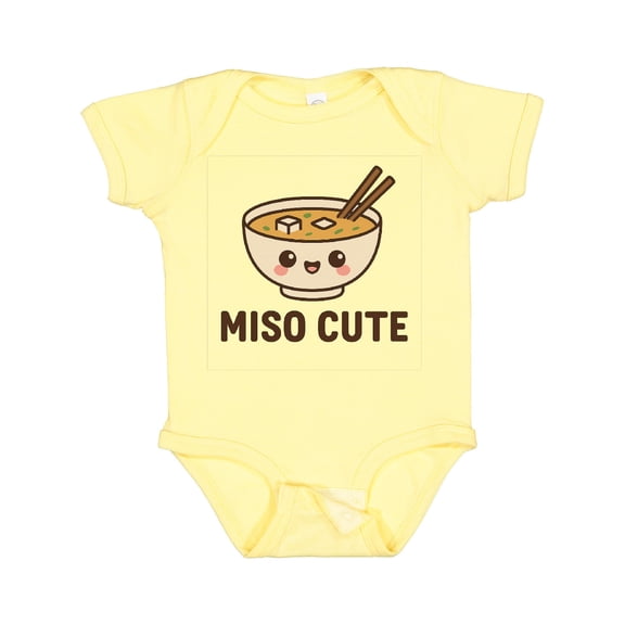 Inktastic Miso Cute Soup Boys or Girls Baby Bodysuit