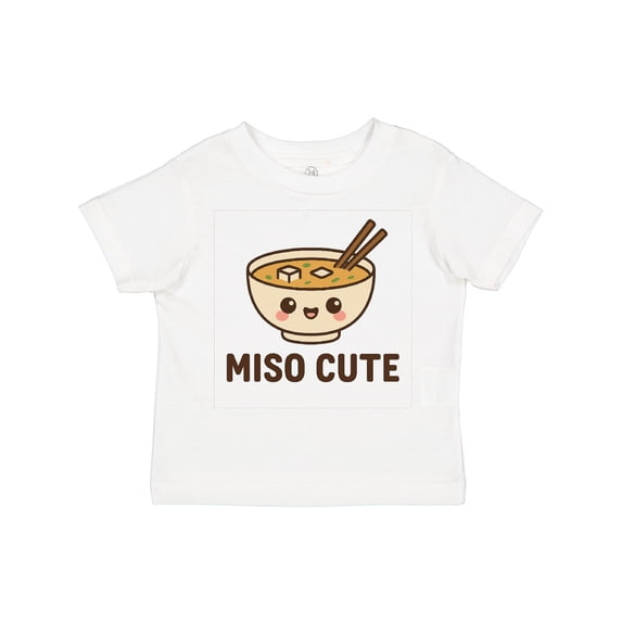 Inktastic Miso Cute Soup Boys or Girls Toddler T-Shirt