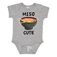 thumbnail image 1 of Inktastic Miso Cute with Miso Soup Boys or Girls Baby Bodysuit, 1 of 5