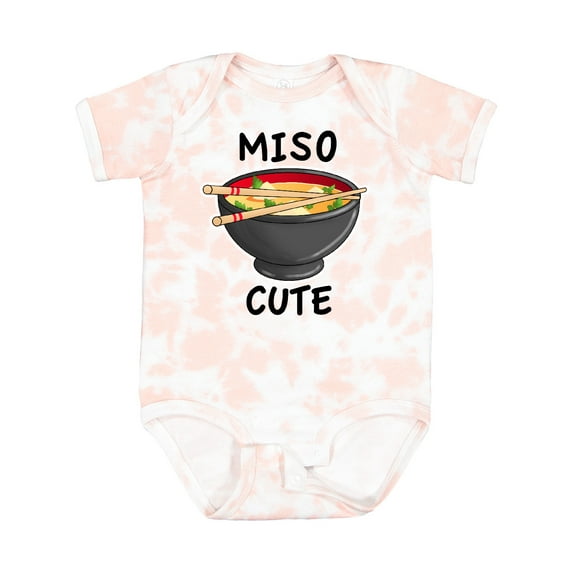 Inktastic Miso Cute with Miso Soup Boys or Girls Baby Bodysuit