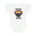 thumbnail image 1 of Inktastic Miso Cute with Miso Soup Boys or Girls Baby Bodysuit, 1 of 5