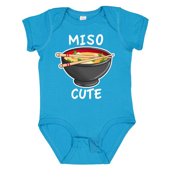 Inktastic Miso Cute with Miso Soup Boys or Girls Baby Bodysuit