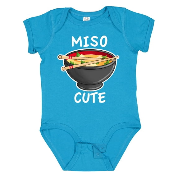 Inktastic Miso Cute with Miso Soup Boys or Girls Baby Bodysuit