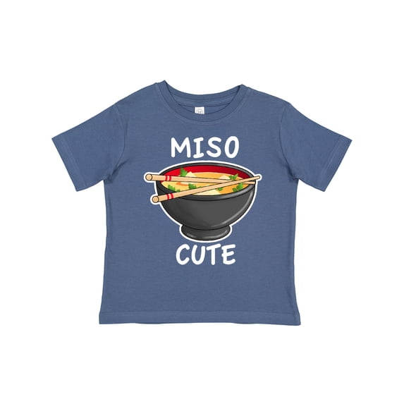 Inktastic Miso Cute with Miso Soup Boys or Girls Toddler T-Shirt