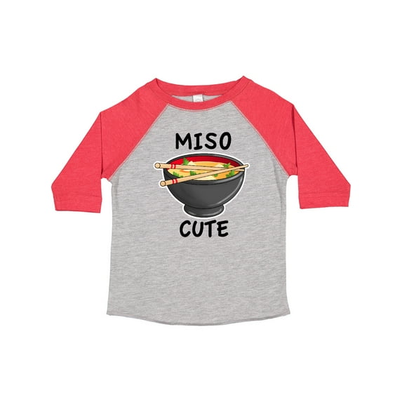 Inktastic Miso Cute with Miso Soup Boys or Girls Toddler T-Shirt