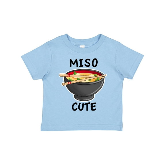 Inktastic Miso Cute with Miso Soup Boys or Girls Toddler T-Shirt