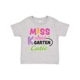 thumbnail image 1 of Inktastic Miss Kindergarten Cutie with Pencil and Stars Girls Toddler T-Shirt, 1 of 5