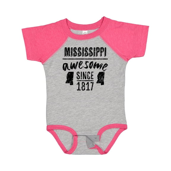 Inktastic Mississippi Awesome Since 1836 Boys or Girls Baby Bodysuit