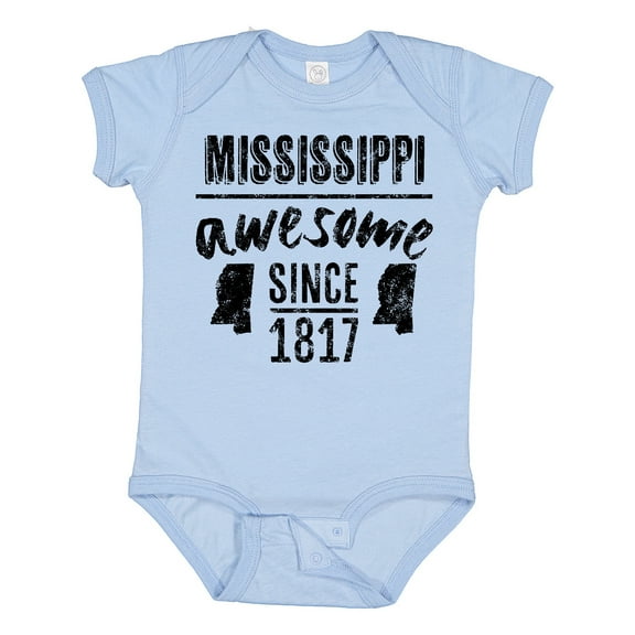 Inktastic Mississippi Awesome Since 1836 Boys or Girls Baby Bodysuit