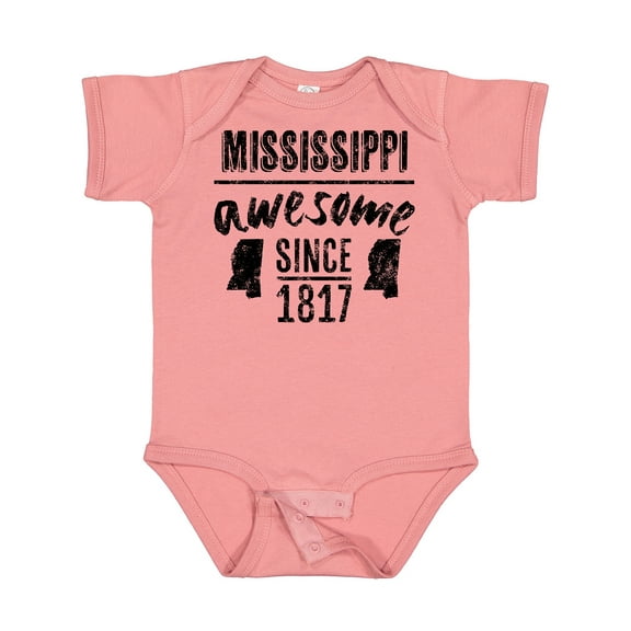 Inktastic Mississippi Awesome Since 1836 Boys or Girls Baby Bodysuit