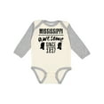thumbnail image 1 of Inktastic Mississippi Awesome Since 1836 Boys or Girls Long Sleeve Baby Bodysuit, 1 of 5