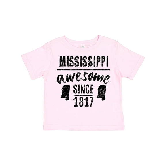 Inktastic Mississippi Awesome Since 1836 Boys or Girls Toddler T-Shirt